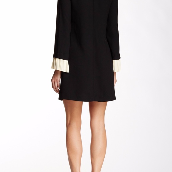 Nanette Lepore Pleat Cuff French Dress NWOT - Picture 2 of 5