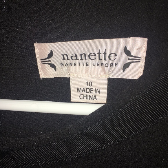 Nanette Lepore Pleat Cuff French Dress NWOT - Picture 3 of 5