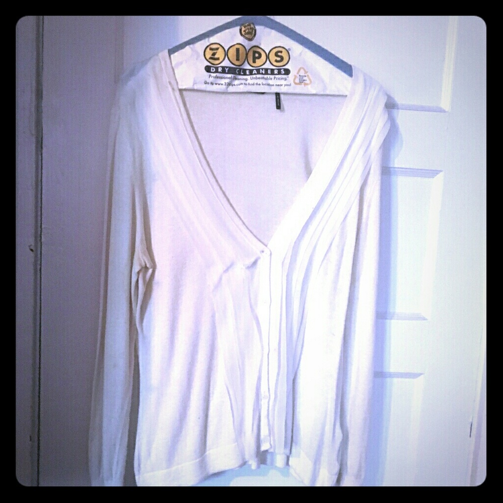 Cream cardigan