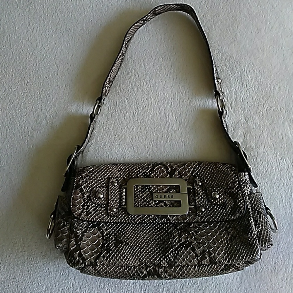 Snakeskin GUESS handbag