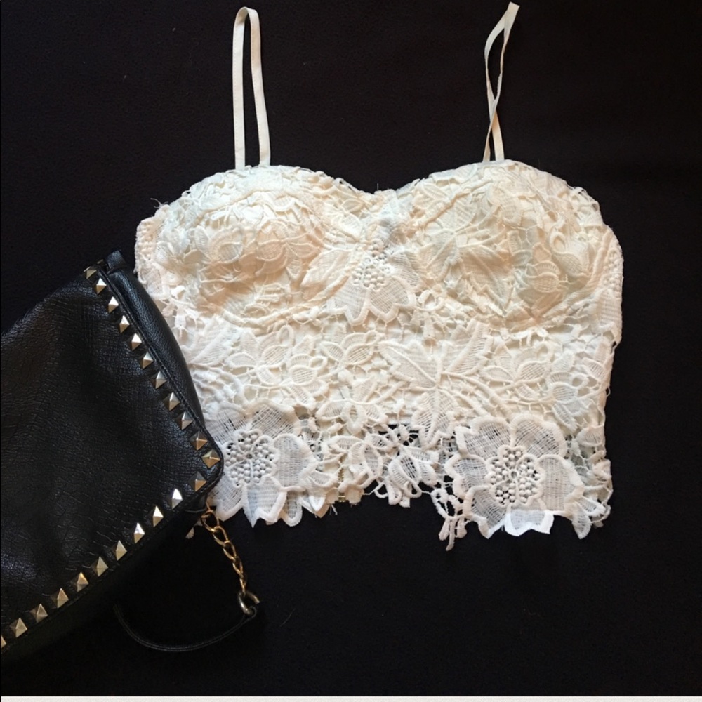 White Crop Top
