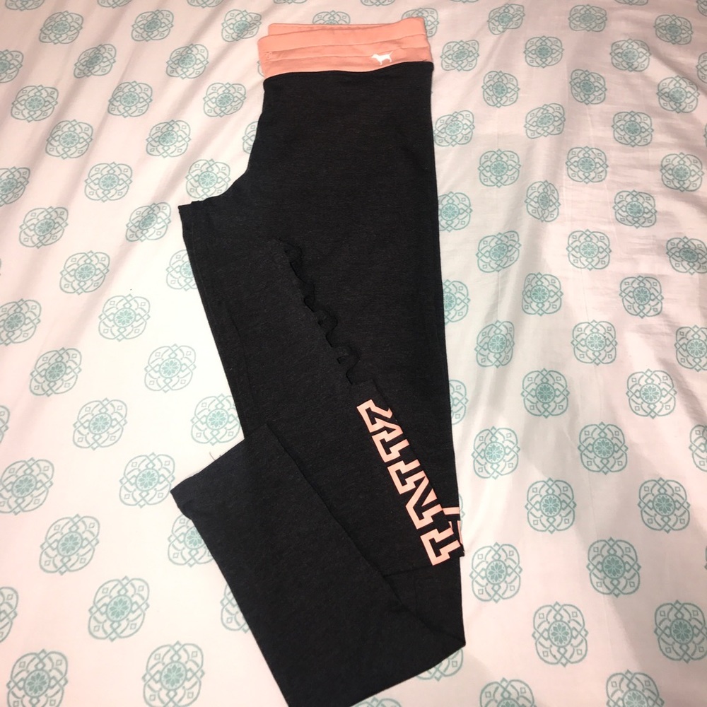 Pink Victoria Secret Yoga Leggings