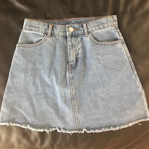 Brandy Melville denim jean skirt