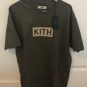 Kith Box Logo T-shirt - Olive