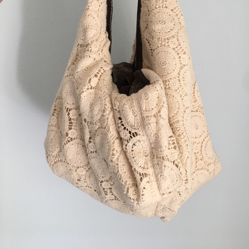 Lace purse