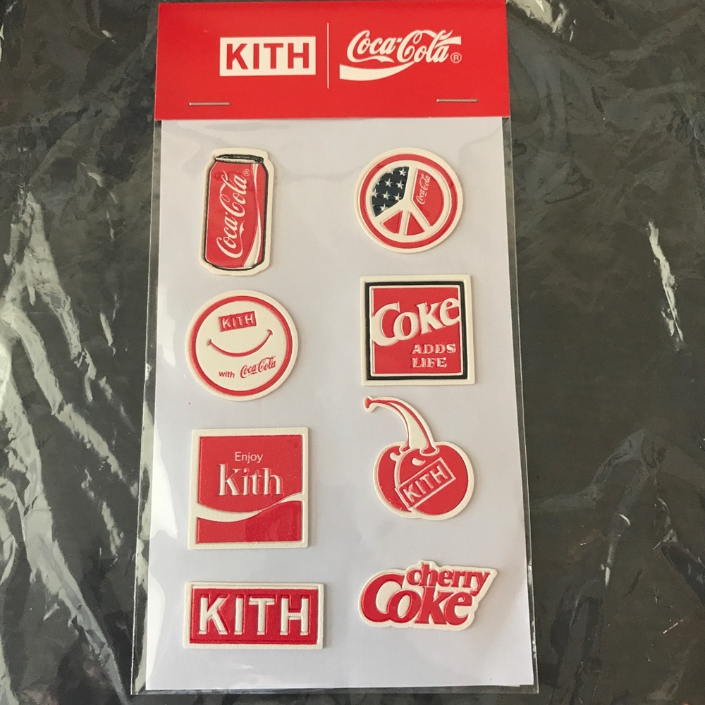 Kith x Coca Cola Sticker Pack