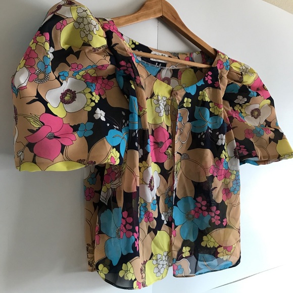 PRISCILLA'S DRESSES Cocktail shawl jacket M - Picture 2 of 6