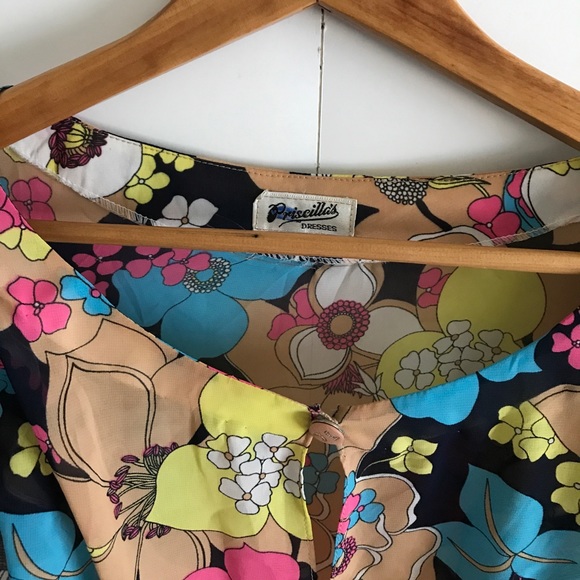 PRISCILLA'S DRESSES Cocktail shawl jacket M - Picture 3 of 6