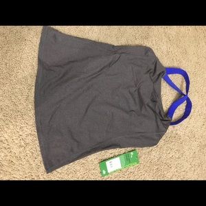 Alo Yoga grey tank