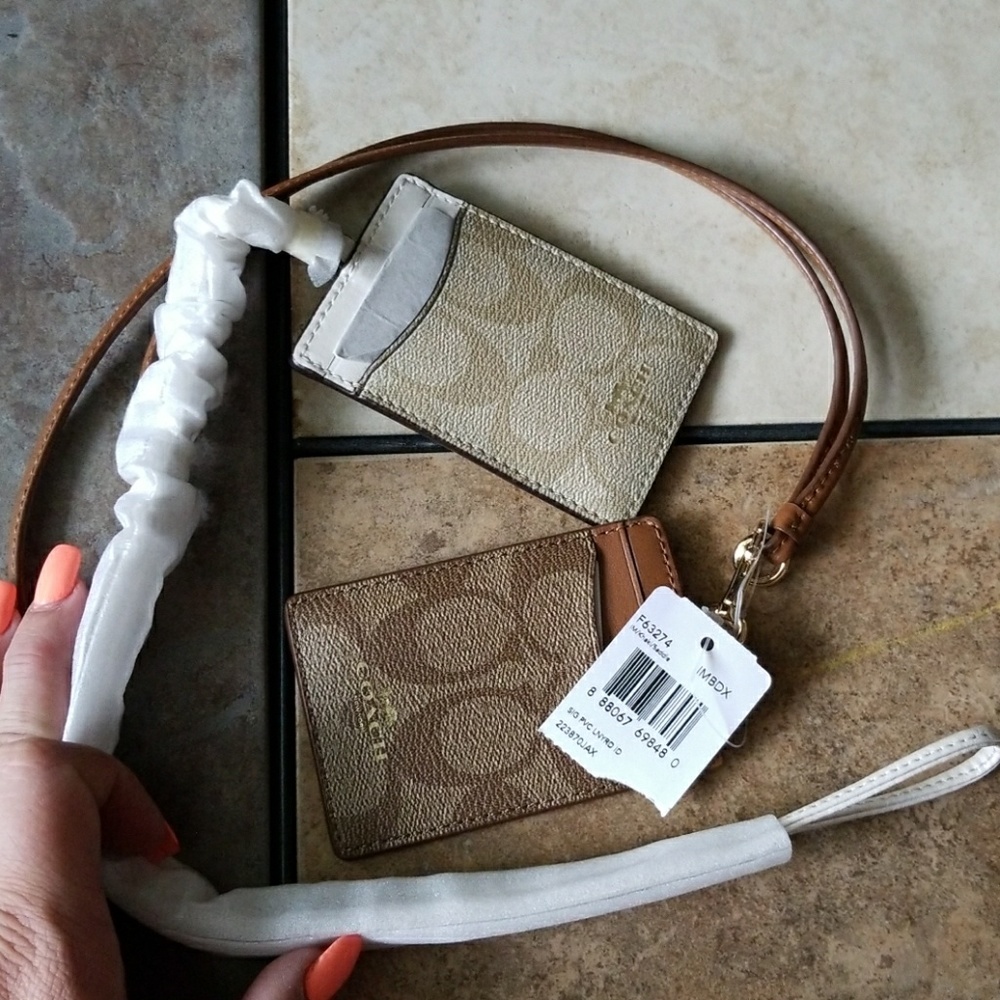 Authentic Coach lanyards