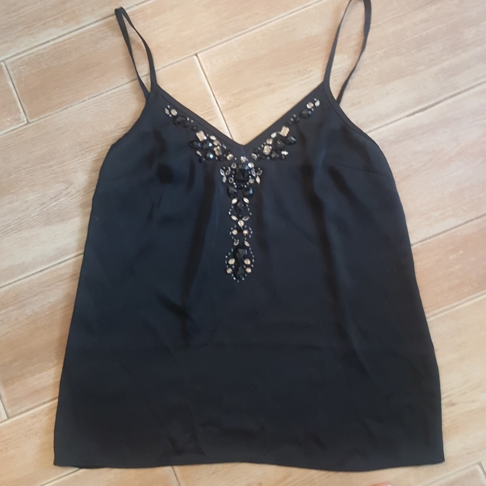 Express Black Studded Tank