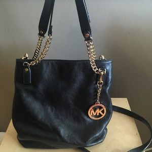 ✨Michael Kors Jet Set Gold Chain Messenger✨