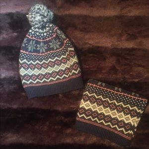 Hat and scarf