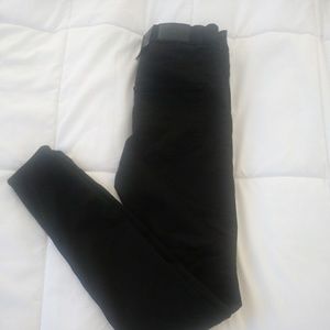 Monki slim high waist pants