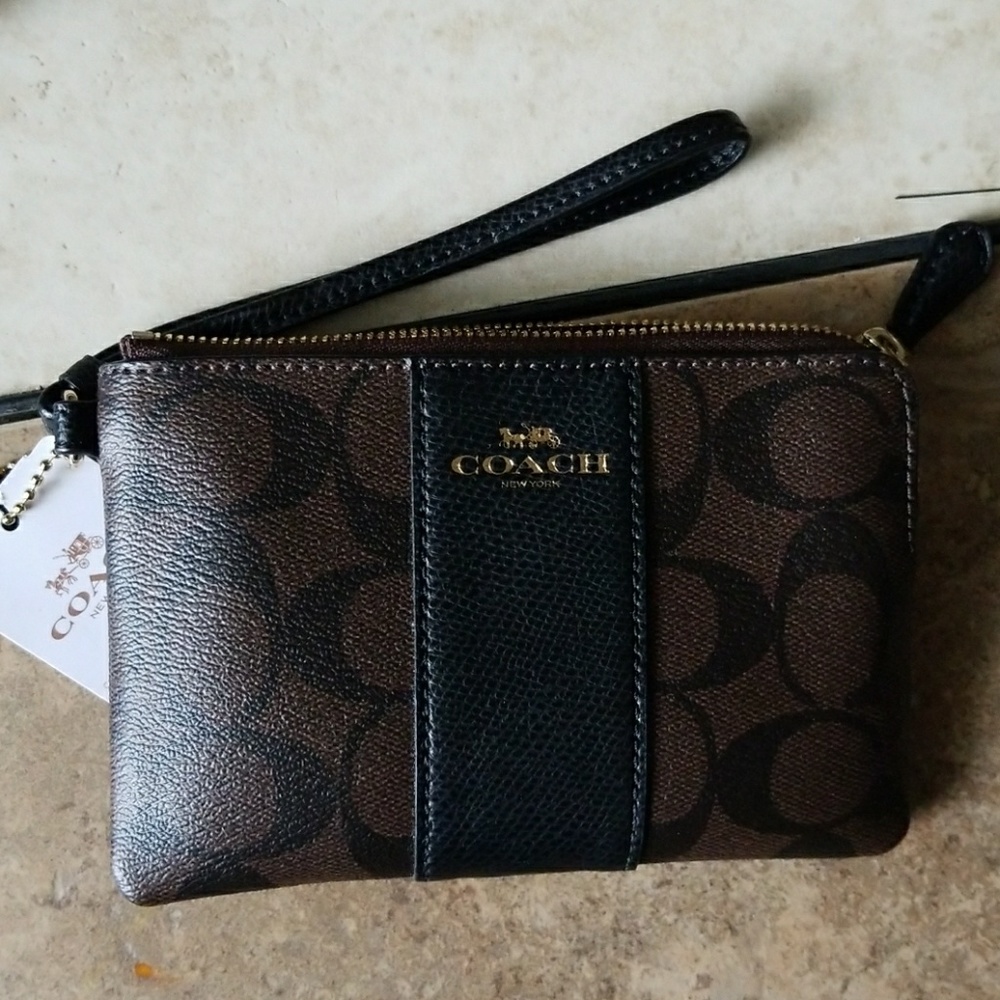 Authentic Coach wristlet