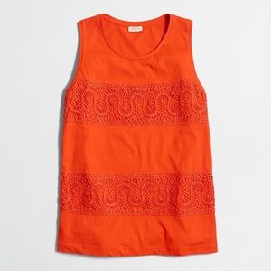 Orange J.Crew tank