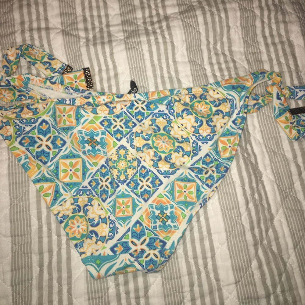 Lord and Taylor paisley swim bottom