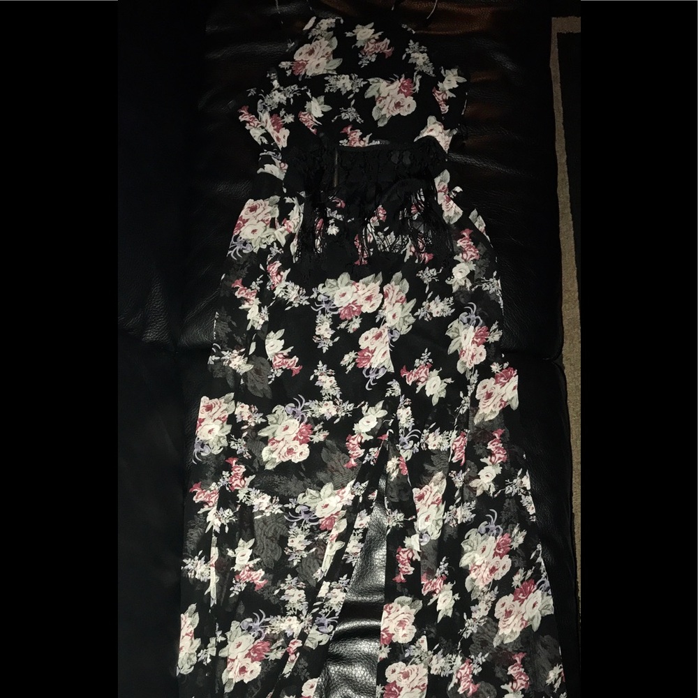 FLORAL PALAZZO PANT JUMPSUIT