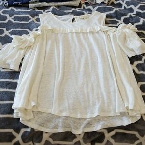 Meadow Rue cut shoulder top