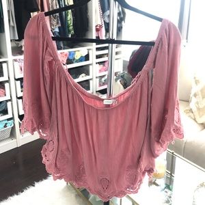 Off the shoulder top