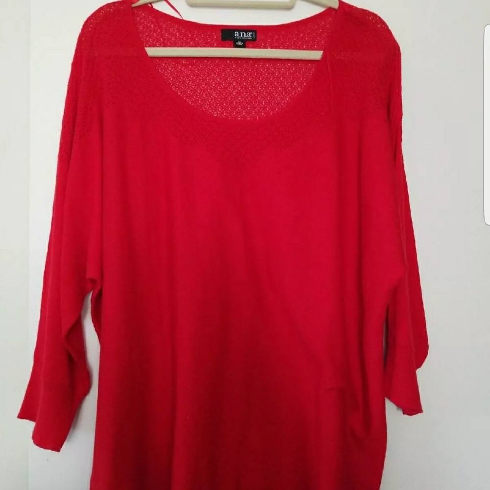 a.n.a 3/4 sleeve lightweight sweater