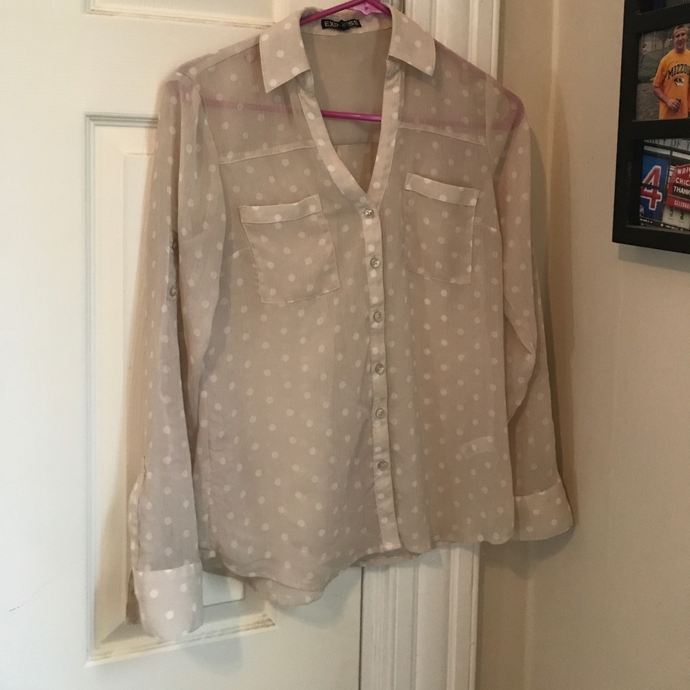 Express women's dress shirt