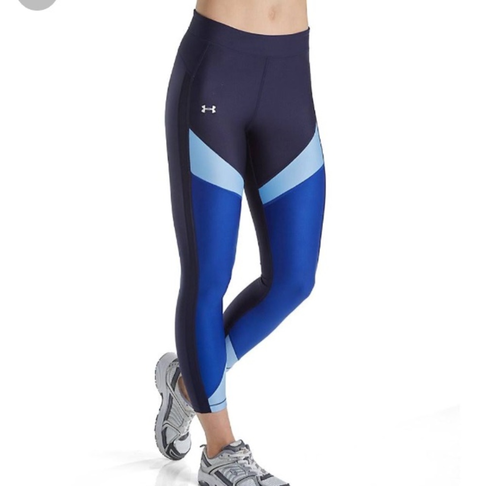 🏃‍♀️NWT Under Armour Colorblock Ankle Leggings🌟