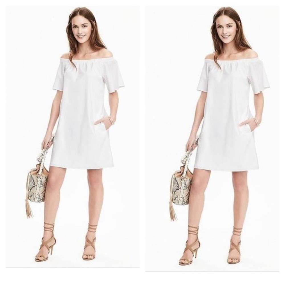 Banana Republic Off the Shoulder Dress