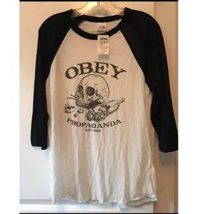 OBEY Propaganda Women's Quarter Sleeve!