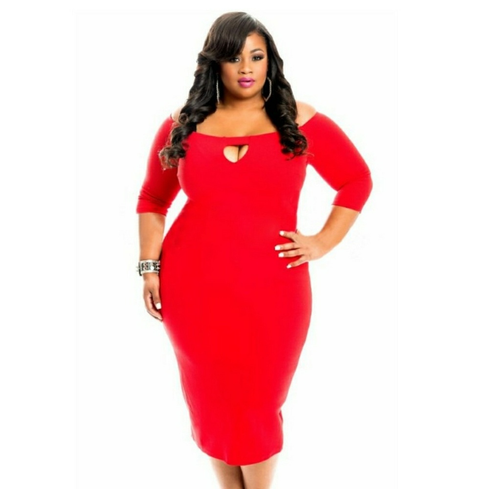 🎉Price Drop! 💖Plus💗 Bodycon Dress 3x