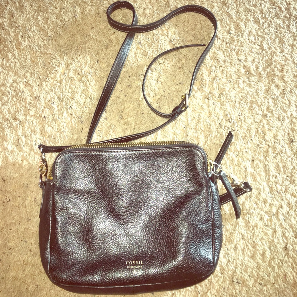 Fossil black purse