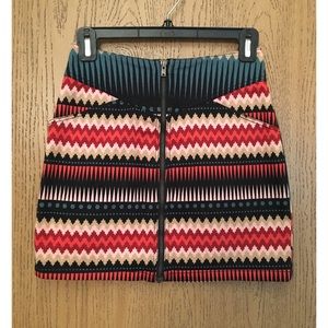 H&M Aztec print skirt