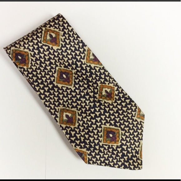Men's 100% Silk Tie - Picture 1 of 2