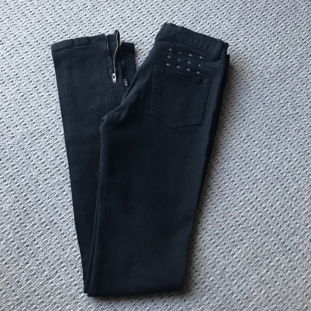 Ksubi black skinny jeans