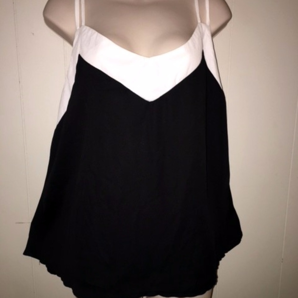 Black and White Cami by Zanzea Size 18 nwt