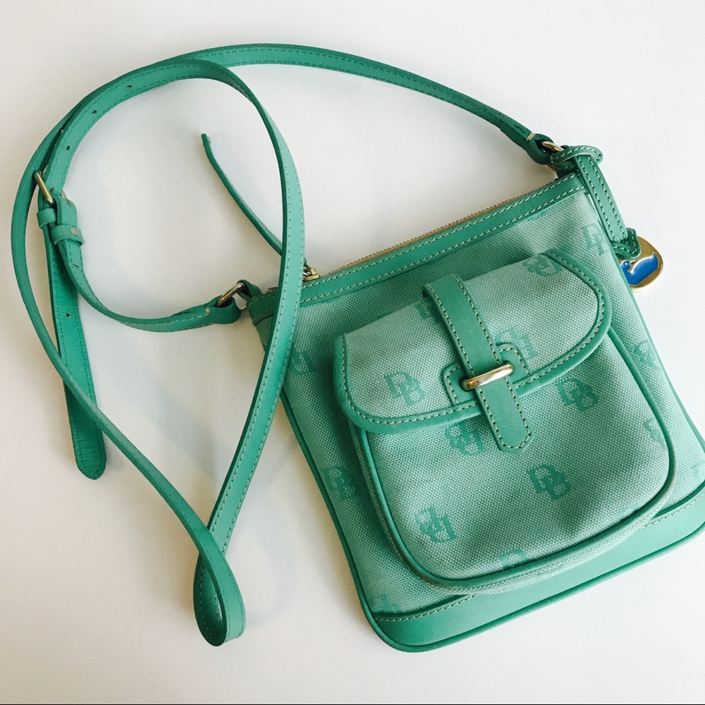 Dooney & Bourke teal crossbody
