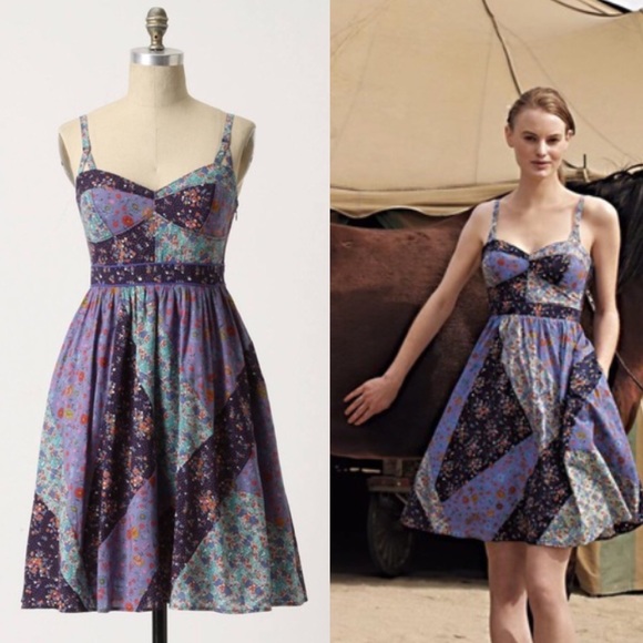 Anthropologie Dresses & Skirts - Anthropologie Maeve Collected Calico Dress