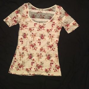 Floral Pattern Shirt