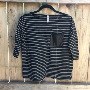 chic striped top