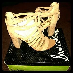 Golden Caramel Kid Suede Sam Edelman