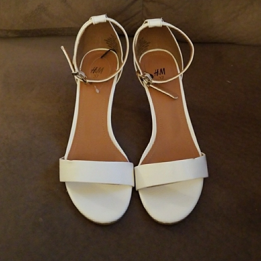 White High Heels Sandals