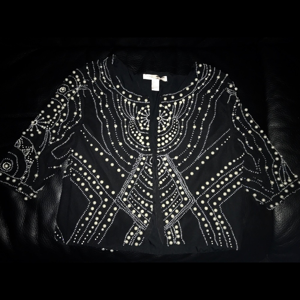 DETAILED CROPPED SWEATER