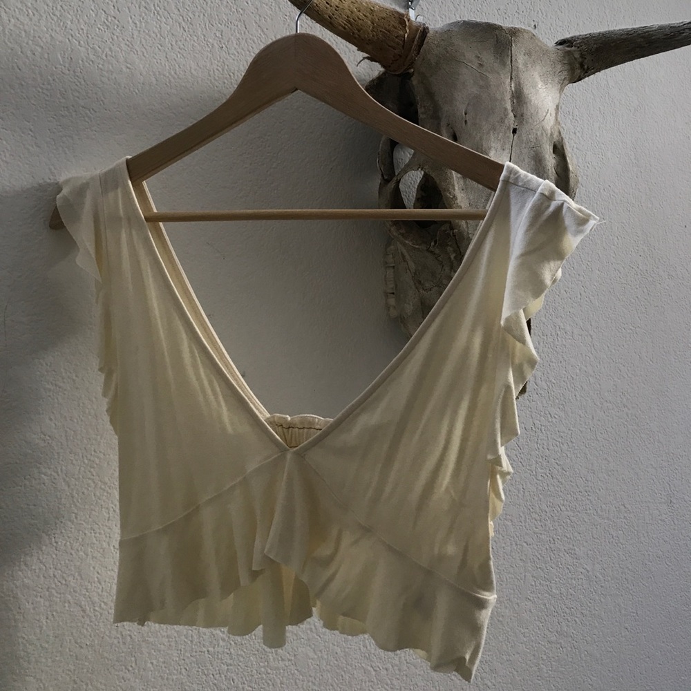 Kimchi blue ruffle top