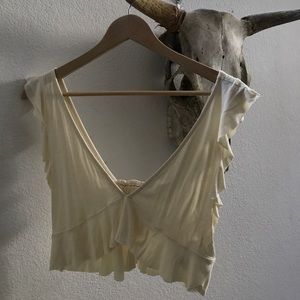 Kimchi blue ruffle top