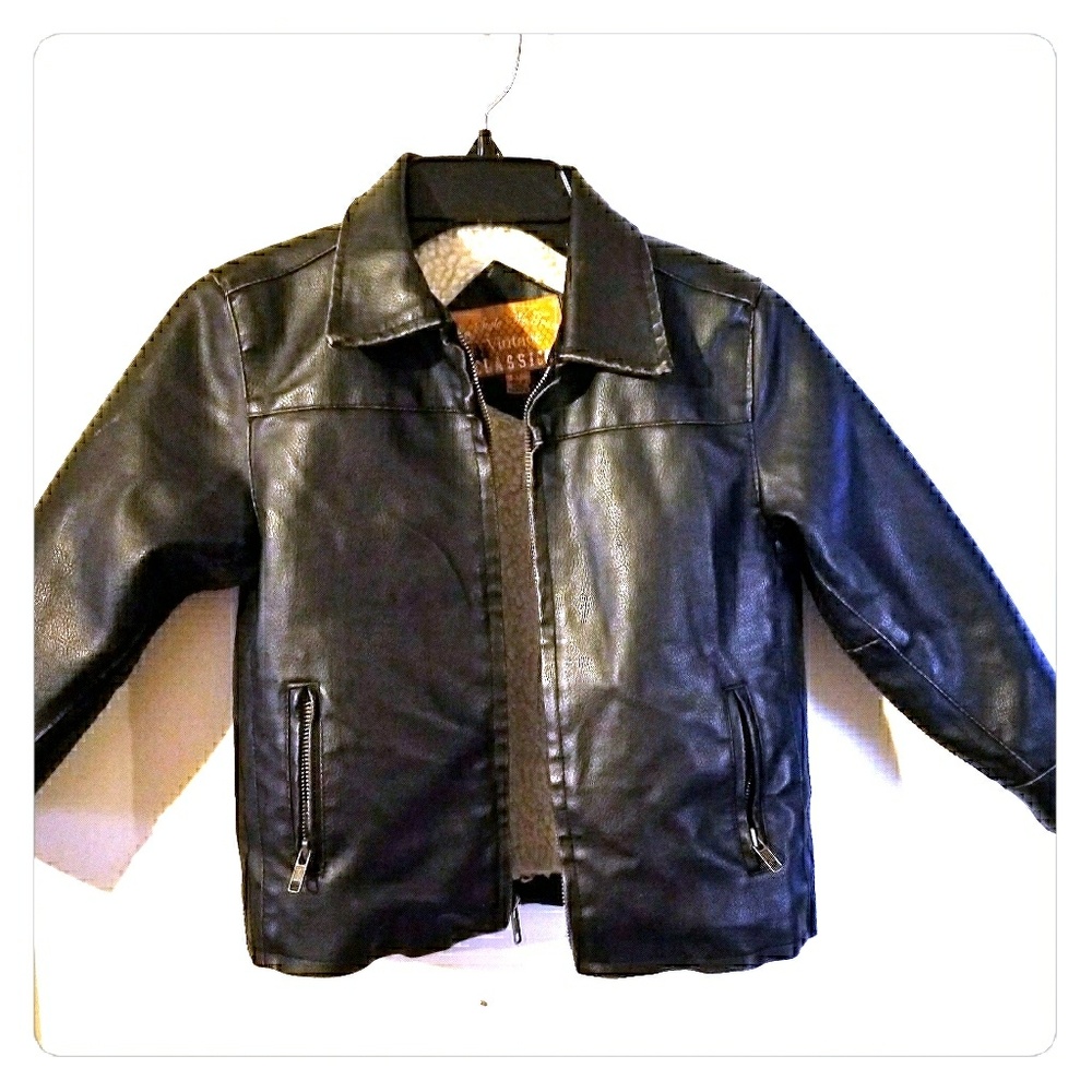Boys Leather  jacket
