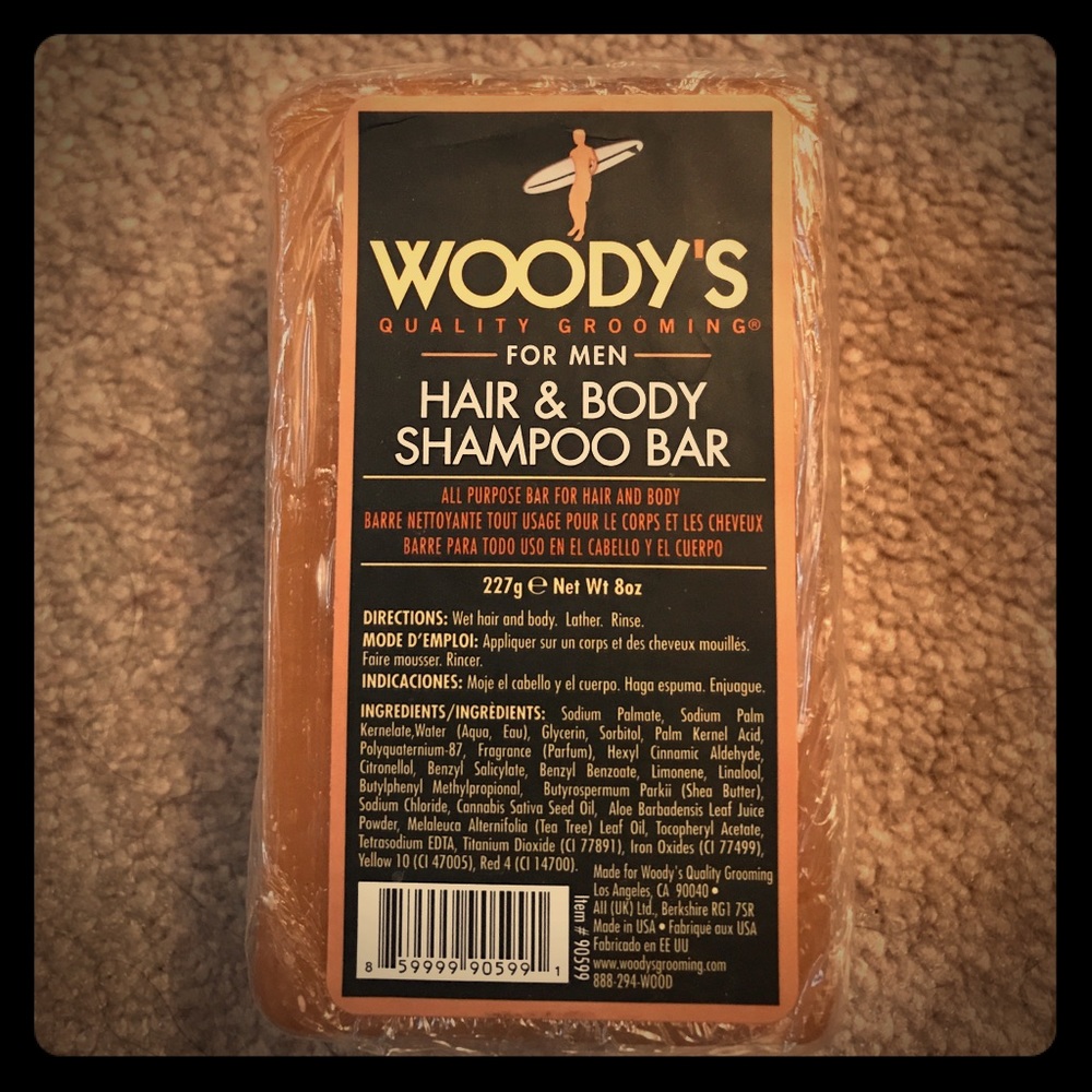 Woody's Hair & Body Shampoo Bar