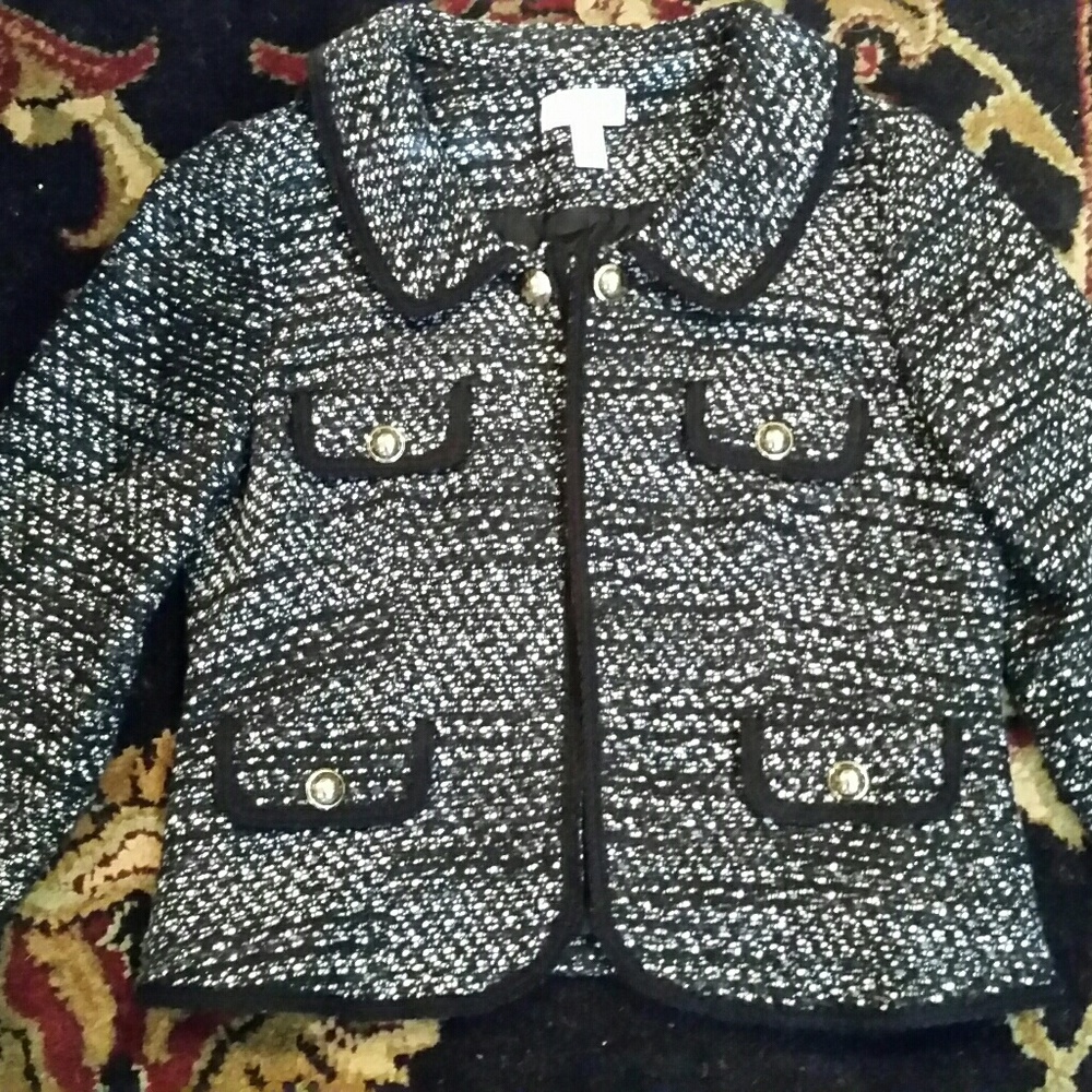 Ann Taylor (Jackie O) Style woven jacket..perfect!