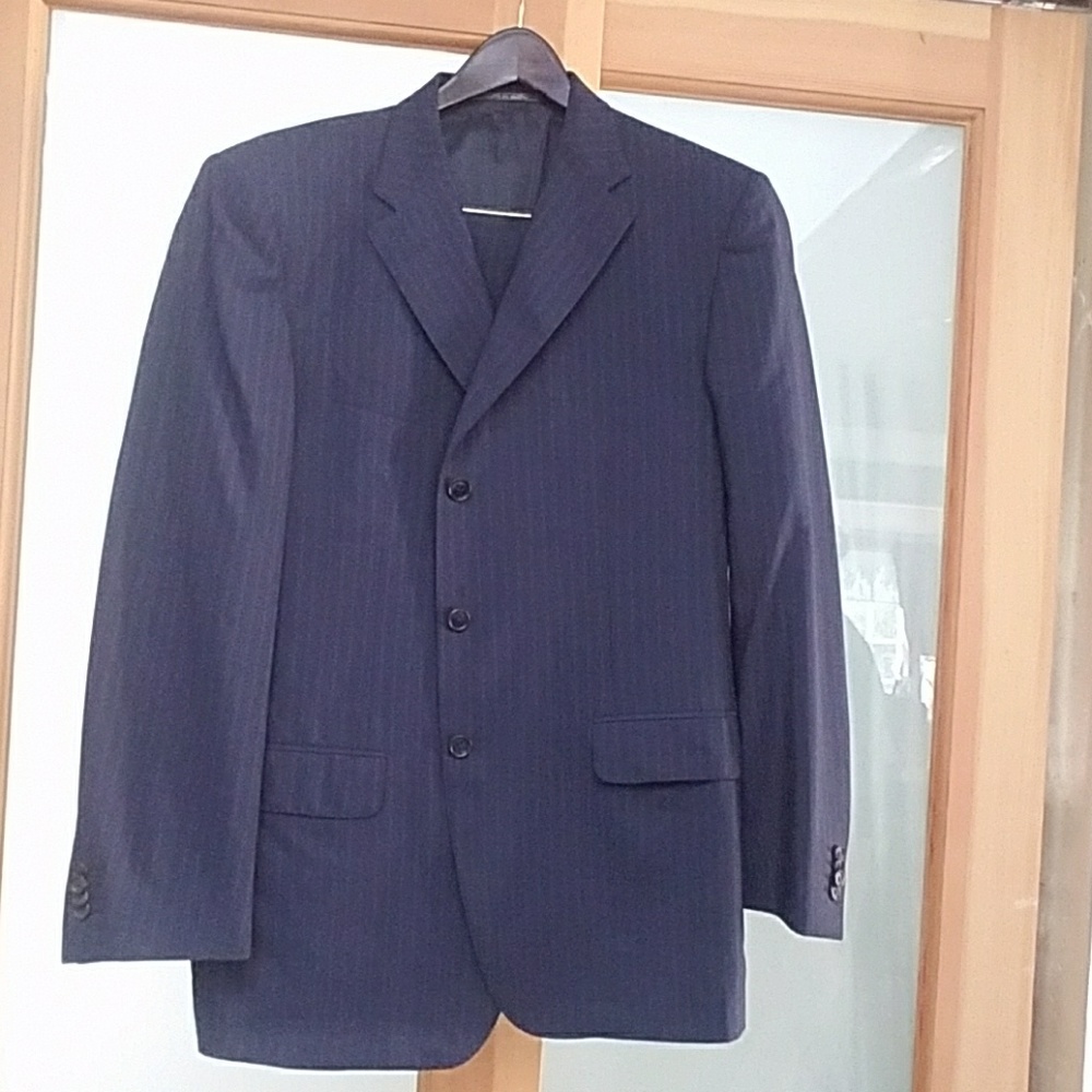 Corneliani Blue pinstripe suite