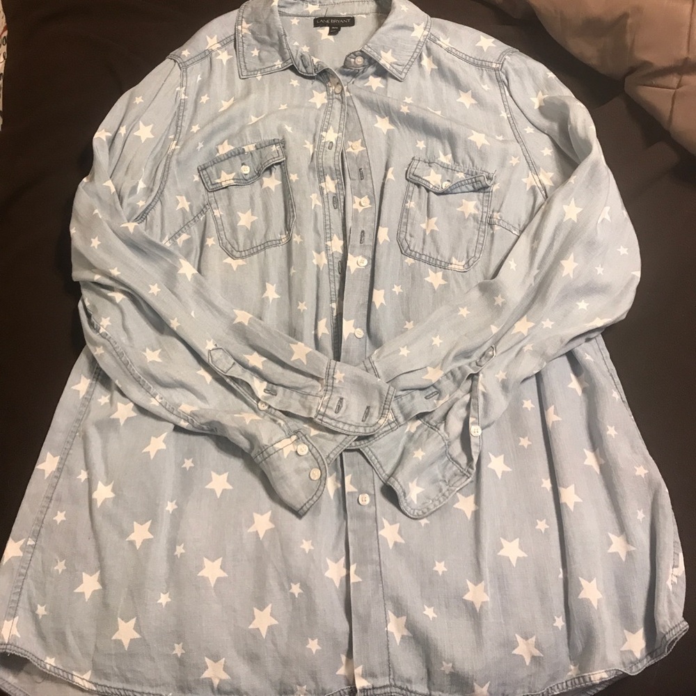 Super cute long sleeve ⭐️ shirt/jacket
