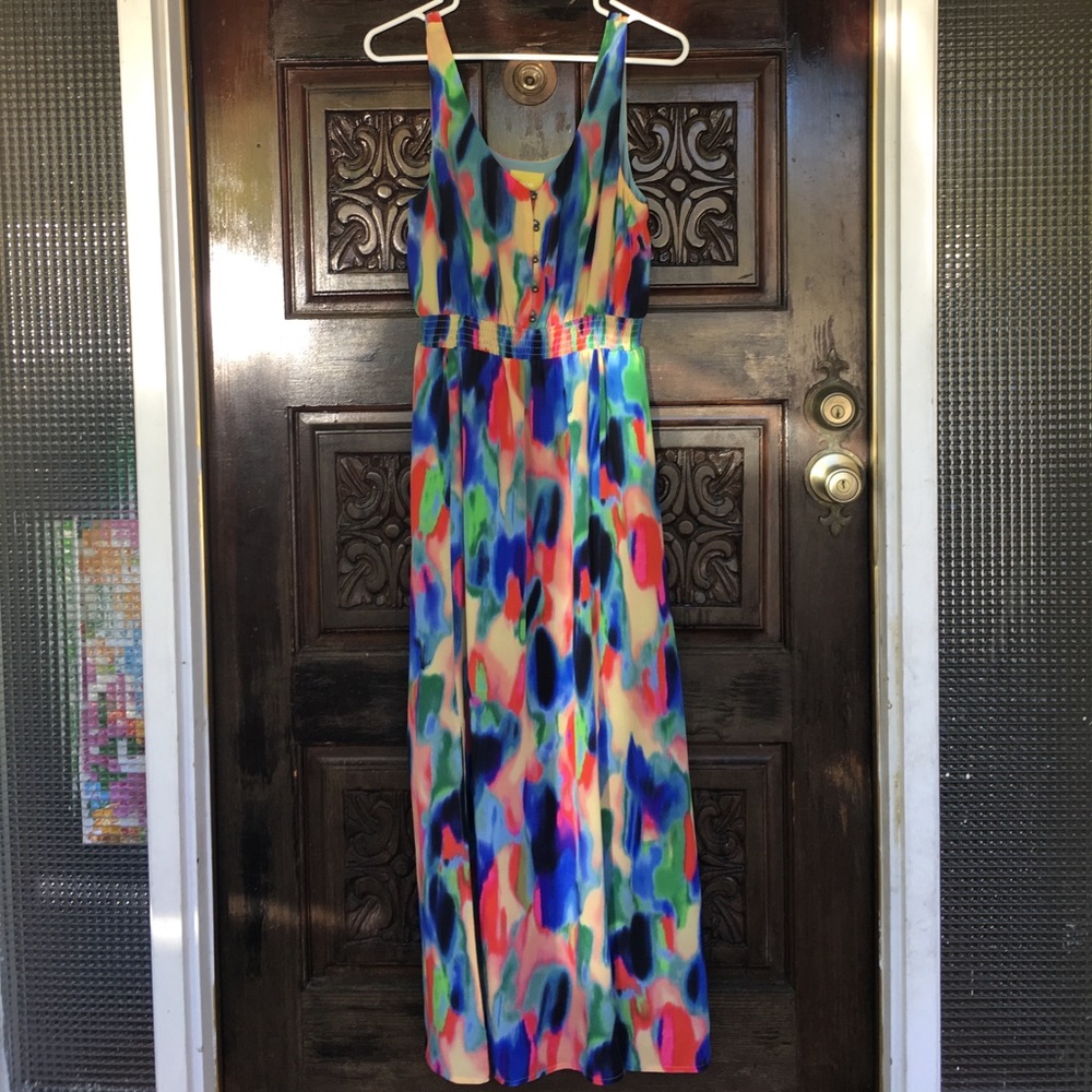 Absolutely stunning Anthropologie maxi dress